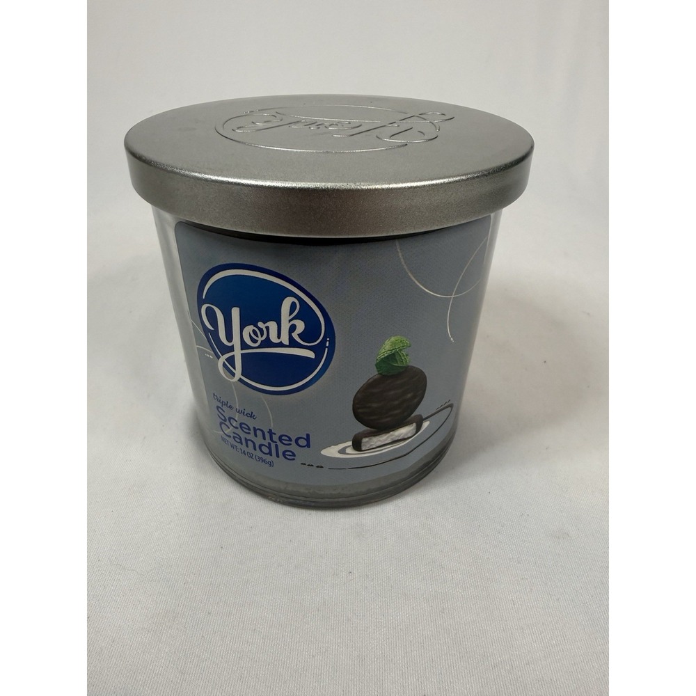 York Peppermint Patty Triple Wick Scented Candle 14 OZ - Hershey - Brand New